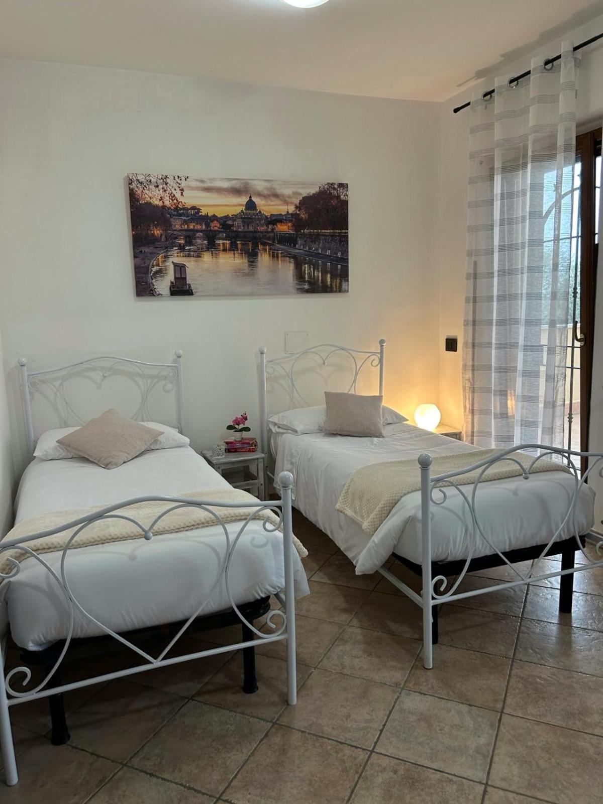 Miriale House Aeroporto Fiumicino Apartment Luaran gambar